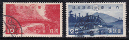 Japon 1938 N° Y&T : 281 Et 282 Obl. - Gebraucht