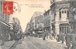 75-PARIS 14e- RUE DE LA GAIETE ET THEATRE MONTPARNASSE - Arrondissement: 14