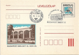 5240 Hungary FDC With SPM Postcard Architecture Building Culture Map Europe - Hotel- & Gaststättengewerbe