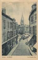 Delcampe - GUERET        LA GRANDE RUE - Guéret