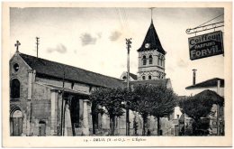 95 DEUIL - L'église    (Recto/Verso) - Deuil La Barre