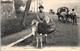 FOLKLORE  -- AU PAYS BASQUE - Basquaise Revenant Du Marché - N° 94 - Andere & Zonder Classificatie