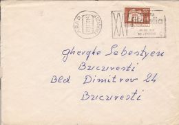 60074- MANSION, STAMPS ON COVER, 1976, ROMANIA - Briefe U. Dokumente