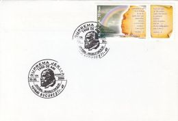 60126- KING DECEBALUS SPECIAL POSTMARKS ON COVER, FLOODS STAMPS, 2006, ROMANIA - Lettres & Documents