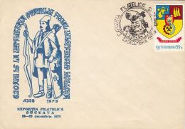 60144- MOLDAVIA INDEPENDENT STATE ANNIVERSARY, SPECIAL COVER, 1979, ROMANIA - Brieven En Documenten