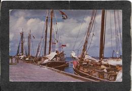 Trinidad-Wooden Sloops Carrying Cargo Over The Caribbean 1955 - Antique Postcard - Trinidad