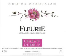 ETIQUETTE FLEURIE - Georges Duboeuf à Romanèche Thorins - Beaujolais