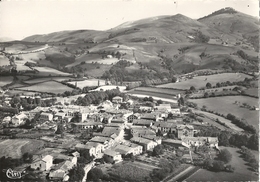 CPSM Espelette Vue Aérienne Et Mont Darain - Espelette