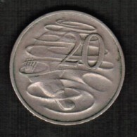 AUSTRALIA   20 CENTS 1968 (KM #66) - 20 Cents