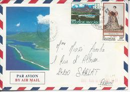 De Papeete Timbres 242, 260 1988 - Lettres & Documents