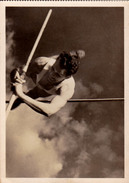 SAUT À LA PARCHE / POLE VAULT / RUDUGRO : CHAMPION ZOLTAN ZSITVAI - CARTE VRAIE PHOTO / REAL PHOTO ~ 1950 - RARE (w-176) - Leichtathletik
