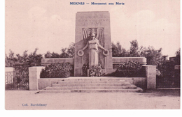 & Meknès - Monument Aux Morts - Meknes