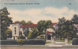 Florida Sarasota First Presbyterian Church 1946 - Sarasota