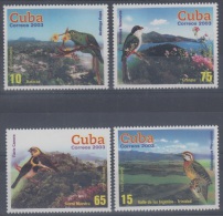 2003.42- * CUBA 2003. MNH. TURISMO. AVES Y PAISAJES DE CUBA. SIERRA MAESTRA. TRINIDAD. GRANMA. BIRD. PAJAROS. - Neufs