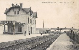 LE BLANC-MESNIL LA GARE TRAIN LOCOMOTIVE 93 - Le Blanc-Mesnil