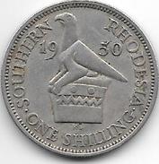 *south Rhodesia 1 Shilling 1950  Km 22  Vf+ - Rhodésie