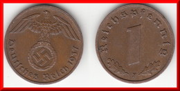 **** ALLEMAGNE - GERMANY - 1 REICHSPFENNIG 1937 F - 3ème REICH - THIRD REICH **** EN ACHAT IMMEDIAT - 1 Reichspfennig