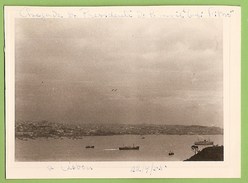 Delcampe - Almada - REAL PHOTO - Chegada Do Presidente Do Brasil Café Filho Em 1955 - Rio Tejo - Lisboa - Setúbal