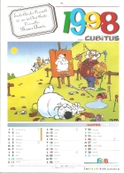 BD - Calendrier 1998 Avec Cubitus - Ill. Dupa - éd. Initiatives (7 Planches + Illustration De Couverture) - Agendas & Calendarios