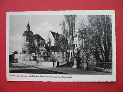 Neuburg An Der Donau.Schloss Von Der Elisenbrucke Mit Nepomuck.FELDPOST - Neuburg