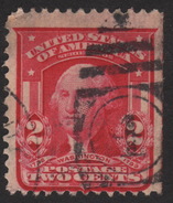 1903 US, 2c Stamp, George Washington, Sc 319 - Gebruikt