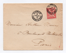 !!! TYPE MOUCHON DU LEVANT SUR LETTRE POUR PARIS CACHET CORR; D'ARMEES BEYROUTH DU 3/2/1913 - Cartas & Documentos
