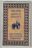 Catalogue RAYMOND WITHCOMB Round The World Cruises Voyages Autour Du Monde Amérique Asie Paquebot Resolute Volendam 1923 - Altri & Non Classificati