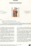 Andorre-1978-document De La Poste-Vierge De Sispony( N°4) - Briefe U. Dokumente