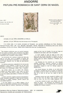 Andorre-1979-document De La Poste-fresque Romane De L'église De St Cerni De Nagol ( N°4) - Lettres & Documents