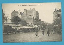 CPA 3 - Le Marché Avenue Outrebon VILLEMOMBLE 93 - Villemomble