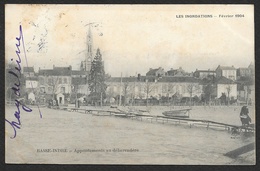 BASSE INDRE Inondations 1904 Appontements Au Debarcadère () Loire Atlantique (44) - Basse-Indre