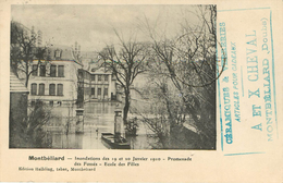 Montbeliard : Inondations école Des Filles - Montbéliard