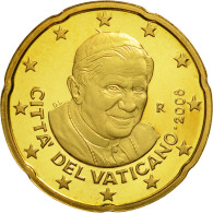 Cité Du Vatican, 20 Euro Cent, 2008, SPL, Laiton, KM:386 - Vatican