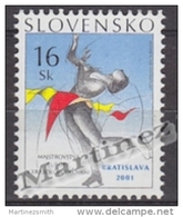 Slovakia - Slovaquie 2001 Yvert 340 Figure Skating World Championship, Bratislava MNH - Neufs