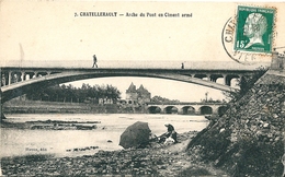 CHATELLERAULT    ( 86 )    Arche  Du  Pont  En  Ciment  Armé . - Chatellerault