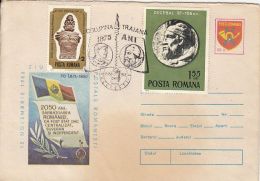 60372- FIRST STAMP'S DAY, PHILATELIC EXHIBITION, SPECIAL COVER, DACIAN KINGS STAMP AND POSTMARK, 1988, ROMANIA - Covers & Documents