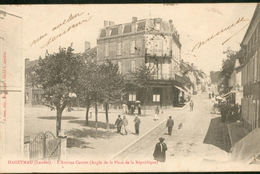 L'Avenue Carnot (Angle De La Place De La République - Hagetmau