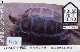 Télécarte Japon * TURTLE * TORTUE  (1888)  PHONECARD JAPAN * * TELEFONKARTE * SCHILDKRÖTE - Turtles