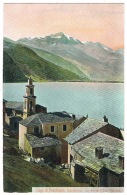 RB 1156 - Early Postcard - Lago Di Poschiavo Meschino Le Prese E Piz Verona Switzerland - Poschiavo