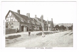 RB 1156 - Early Postcard - Shakesperian Cottages Broadway Worcestershire - Andere & Zonder Classificatie