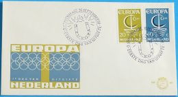 NIEDERLANDE 1966 Mi-Nr. 864/65 CEPT FDC - 1966