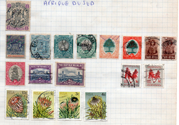 AFRIQUE DU SUD......LOT DE 18TIMBRES.. .VOIR LES SCANS - Non Classificati