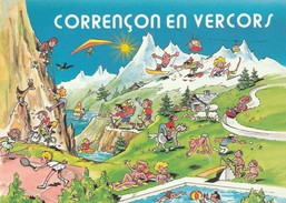 CPM 38 CORRENCON EN VERCORS HUMO 12 - Sonstige Gemeinden