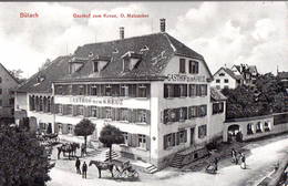 Bülach Gasthof Zum Kreuz, O. Malzacher / Mit Nota - Bülach