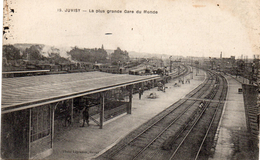 91 JUVISY LA PLUS GRANDE GARE DU MONDE - Juvisy-sur-Orge