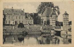 - Loir Et Cher -ref-15- Neung Sur Beuvron - Chateau De Villebourgeon - Pont Levis - Chateaux - Carte Bon Etat - - Neung Sur Beuvron