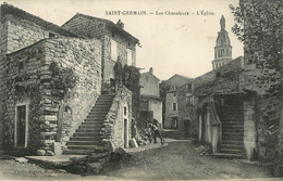 07 : Saint Germain : Les Chanabiers L'église - Autres & Non Classés