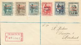 DEPENDENCIAS POSTALES ESPAÑOLAS. Guinea. SOBRE 241 1933. 1 Pts Y Diversos Valores. Certificado De SANTA ISABEL (F - Guinea Spagnola