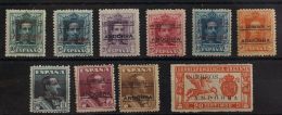 DEPENDENCIAS POSTALES ESPAÑOLAS. Andorra. * MH 3/6N, 8/12N, 14N Serie Completa, A Falta Del 5 Cts, 30 Cts Y 20 Ct - Other & Unclassified