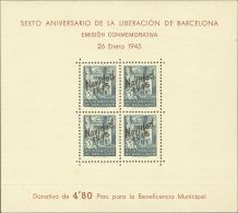 AYUNTAMIENTO DE BARCELONA. ** MNH NE29/30 Serie Completa. MAGNIFICA. (Edifil 2017: 520€) - Barcellona